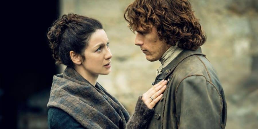 Gorące serialowe pary: Claire i Jamie - Outlander 