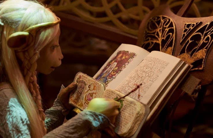 brea researches mother aughra in the dark crystal age of resistance
