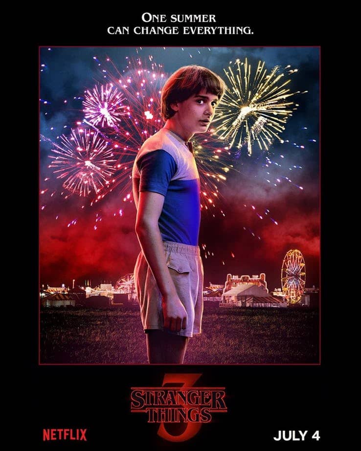 noah schnapp as will byers stranger things character poster