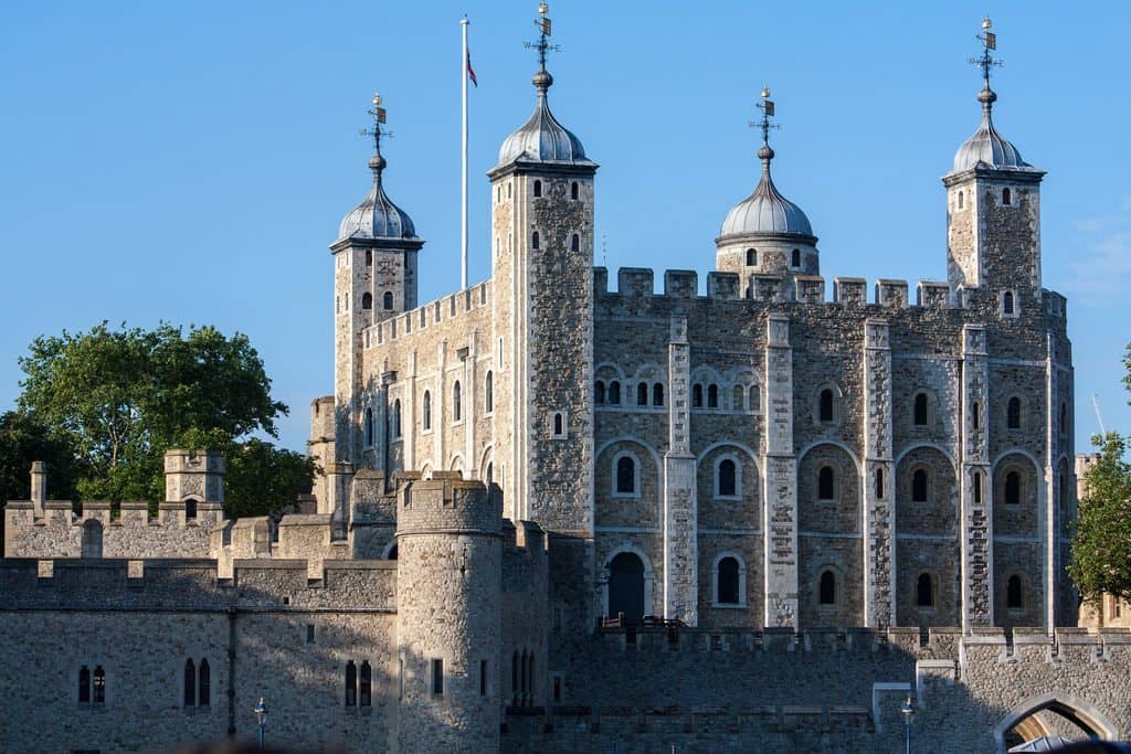 The tower of London
