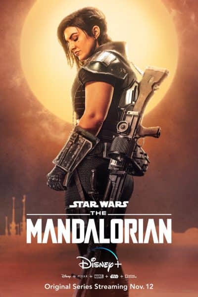 the mandalorian poster gina carano