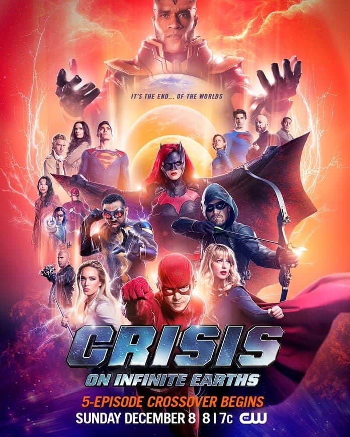 crisis on infinite earths poster