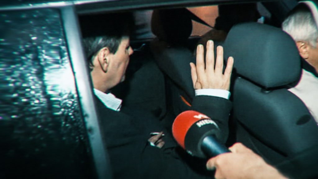 Bernard Wesphael w samochodzie, ostatnia pozycja seriali true crime